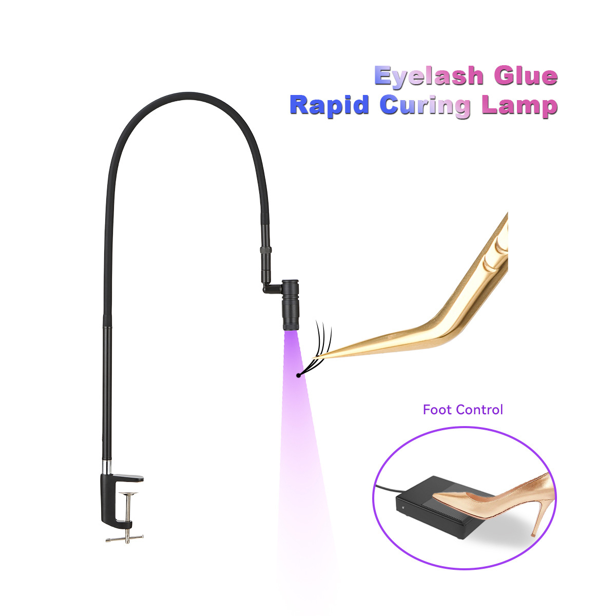Eyelash Extension Uv - UV eyelash extension lamp grafting eyelash