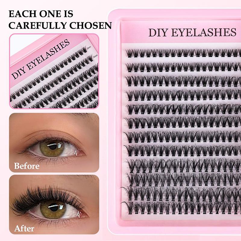 Eyelash Extension Cluster - 12 Rows 30D 40D 50D 60D