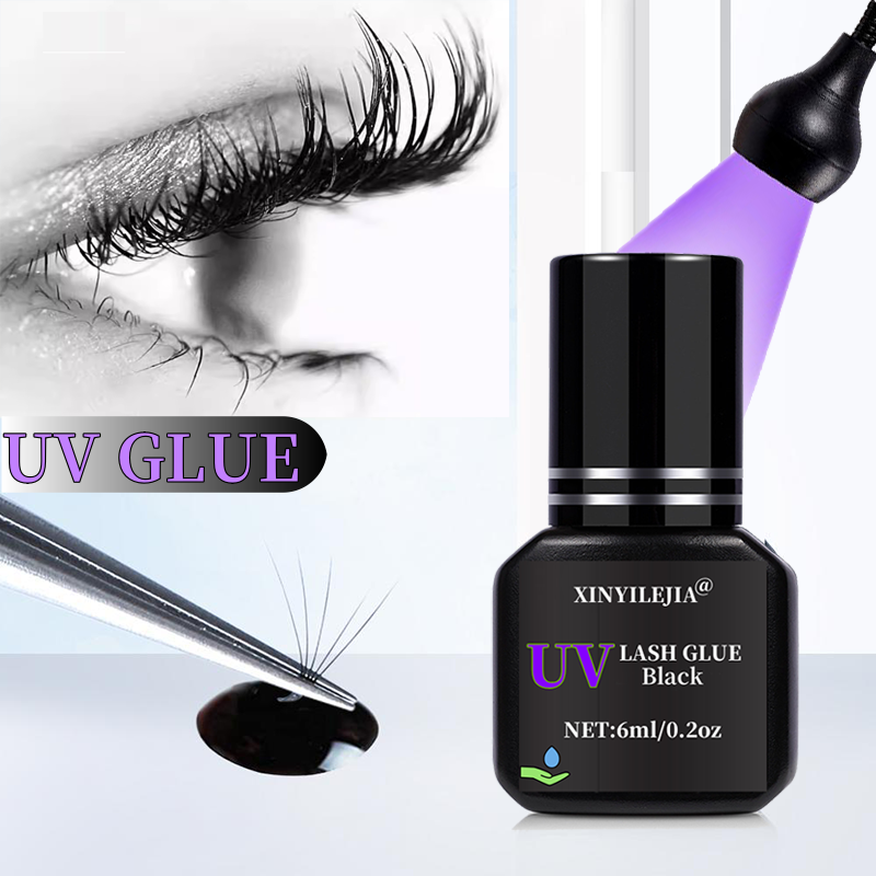 Eyelash Extension Uv - NEW UV Eyelash Glue Gel 6ml