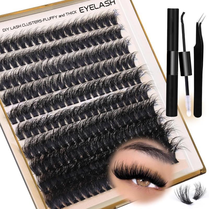 Eyelash Extension Cluster - New Fluffy Thick Lash Clusters DIY