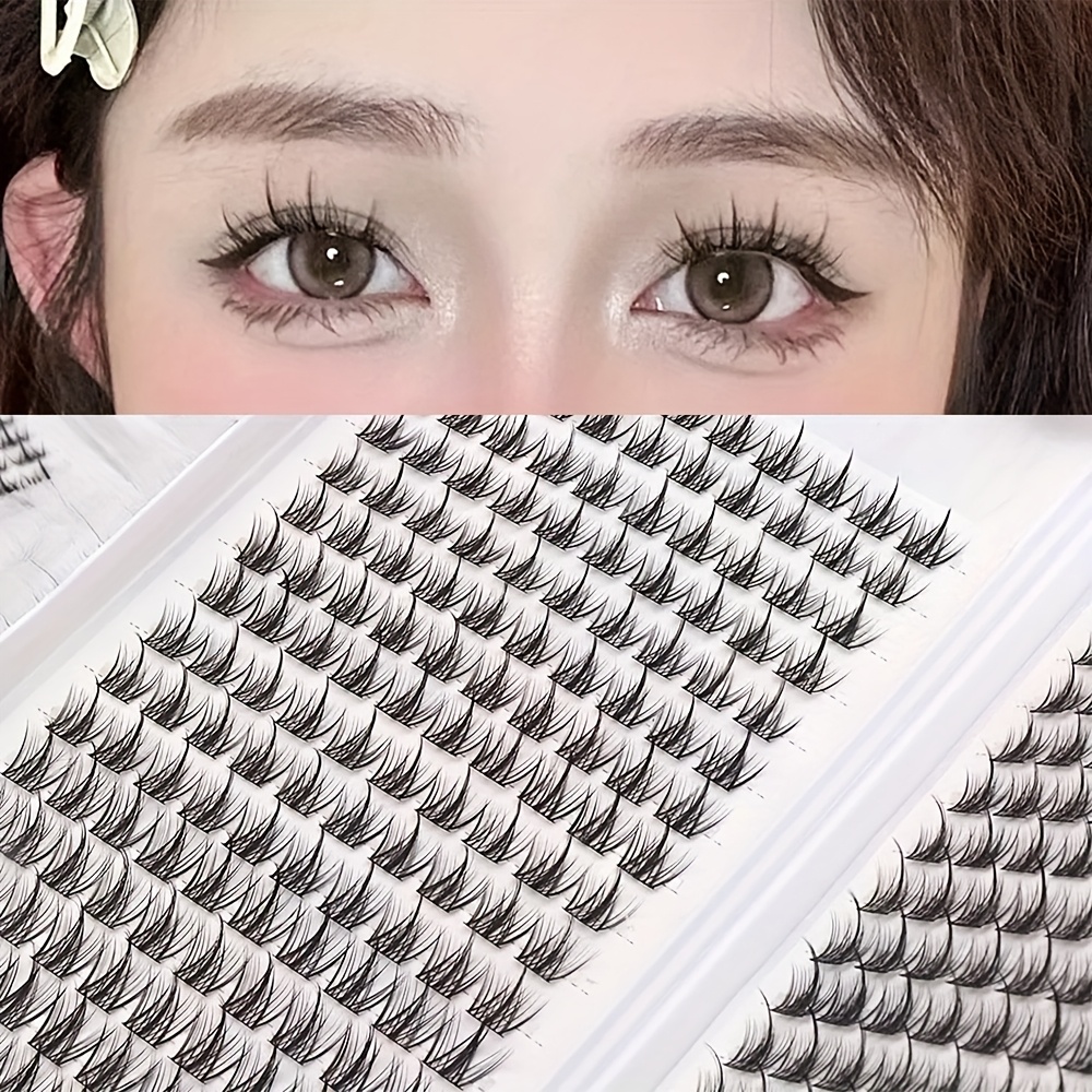 Eyelash Extension Anime Style - 320 Cluster Eyelash Book - DIY