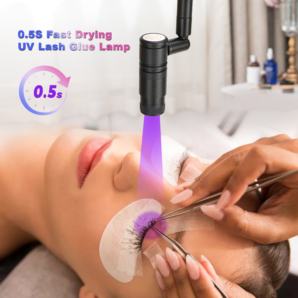 UV eyelash extension lamp graf - Eyelash Extension Uv ulasan dan harga