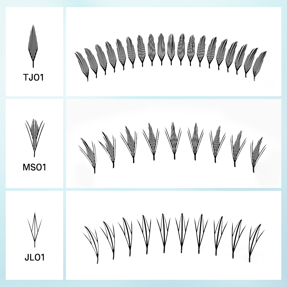 NATUHANA Narrow Spiky Premade  - Eyelash Extension Anime Style ulasan dan harga