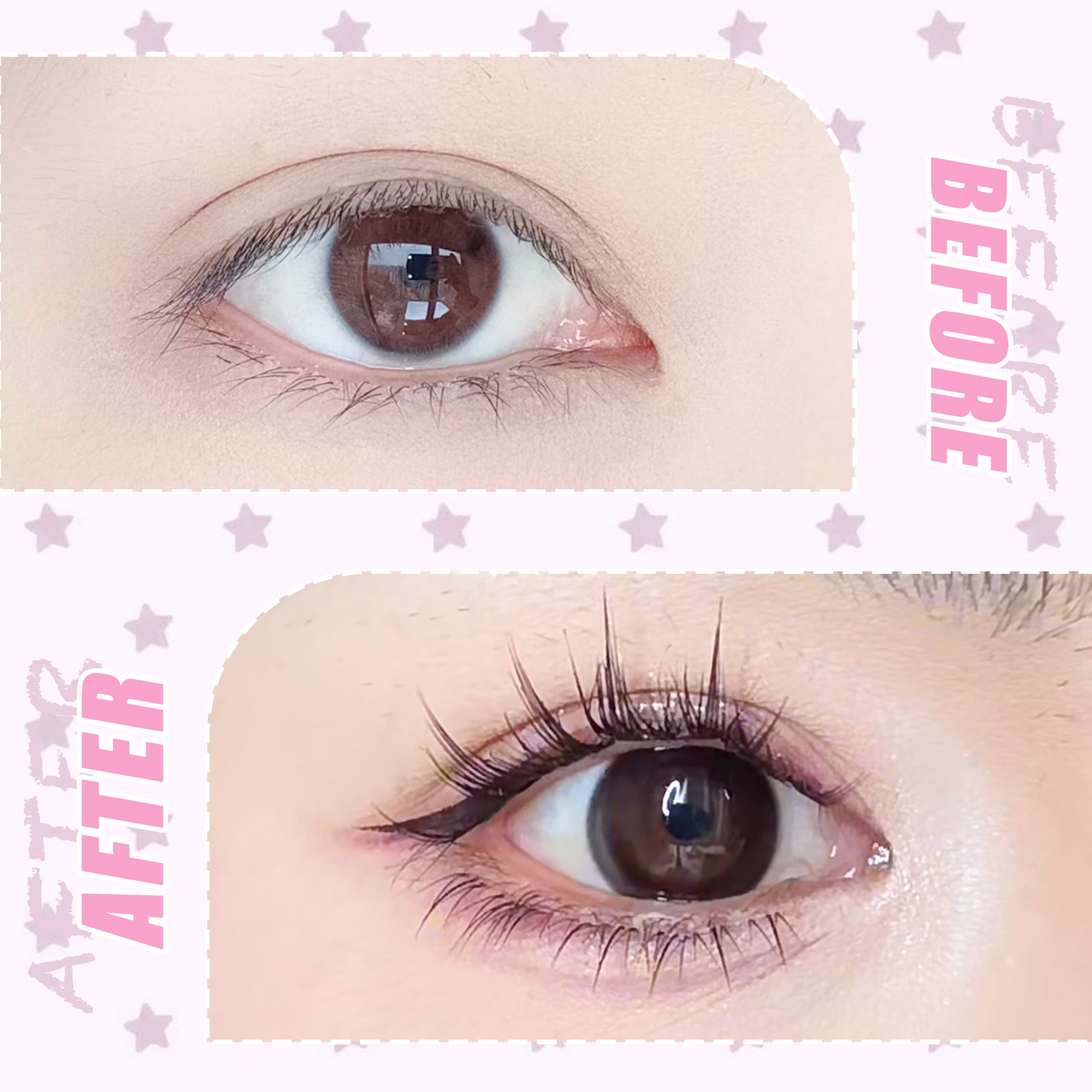 10-Row Lower Eyelash Extension - Eyelash Extension Korean Style ulasan dan harga