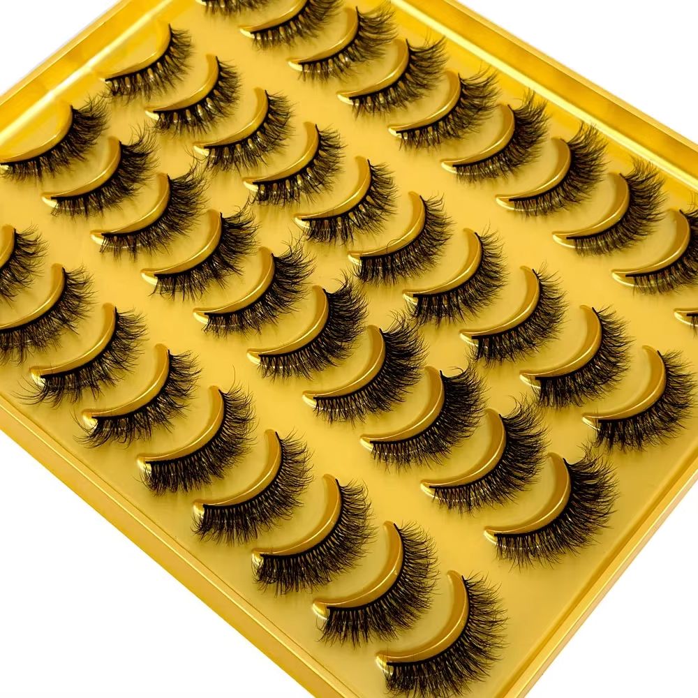 AMSDCN Natural Lashes Short Ey - Eyelash Extension Cat Eye ulasan dan harga