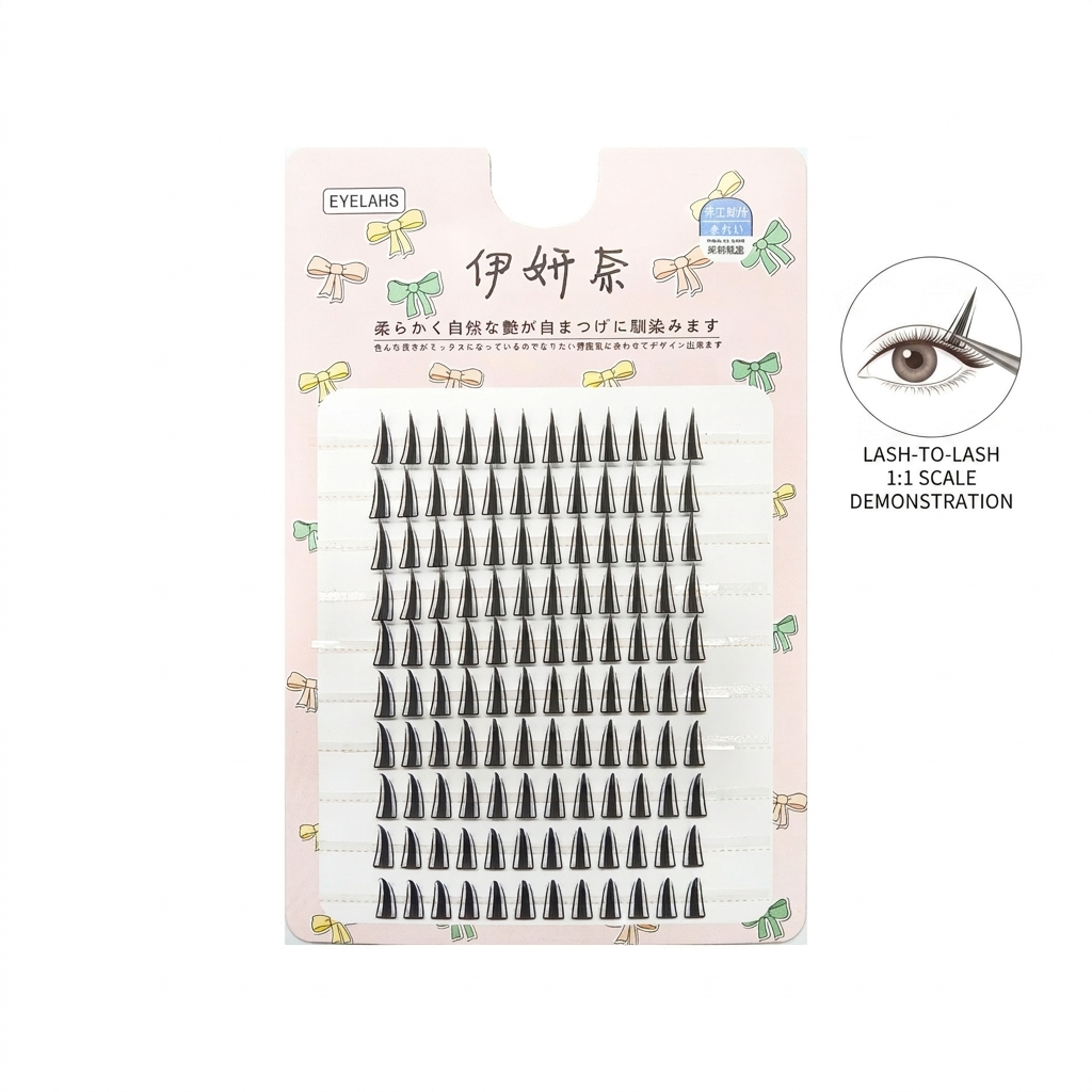 10 Rows Kpop Style Natural Kor - Eyelash Extension Korean Style ulasan dan harga
