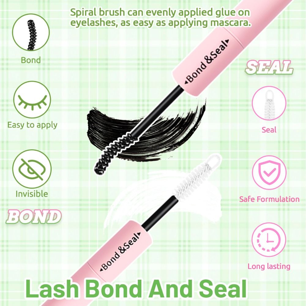 Natural Look False Eyelashes W - Eyelash Extension Cluster ulasan dan harga
