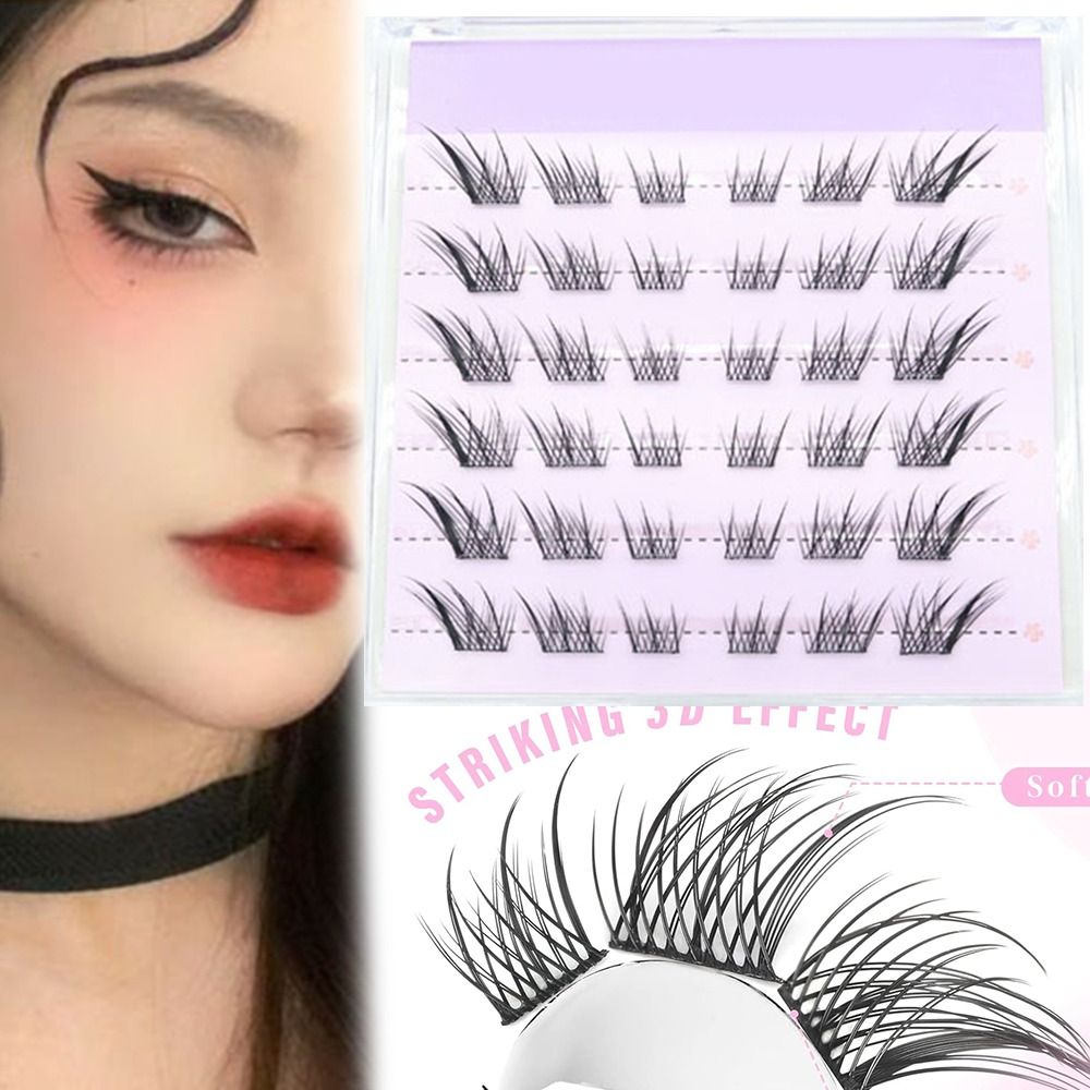 New 3D Cat Eye Self Adhesive L - Eyelash Extension Cat Eye ulasan dan harga