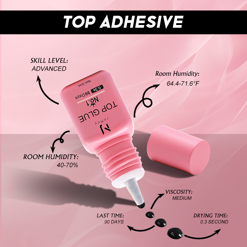 JOMAY Eyelash Glue 0.3S 0.5S 1 - Eyelash Extension Uv ulasan dan harga