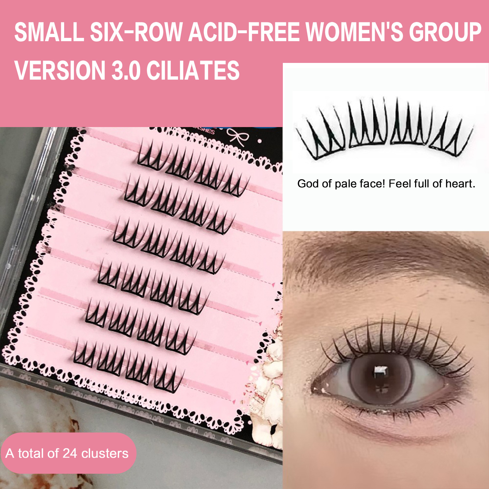 Korean Style Single Cluster Ey - Eyelash Extension Korean Style ulasan dan harga