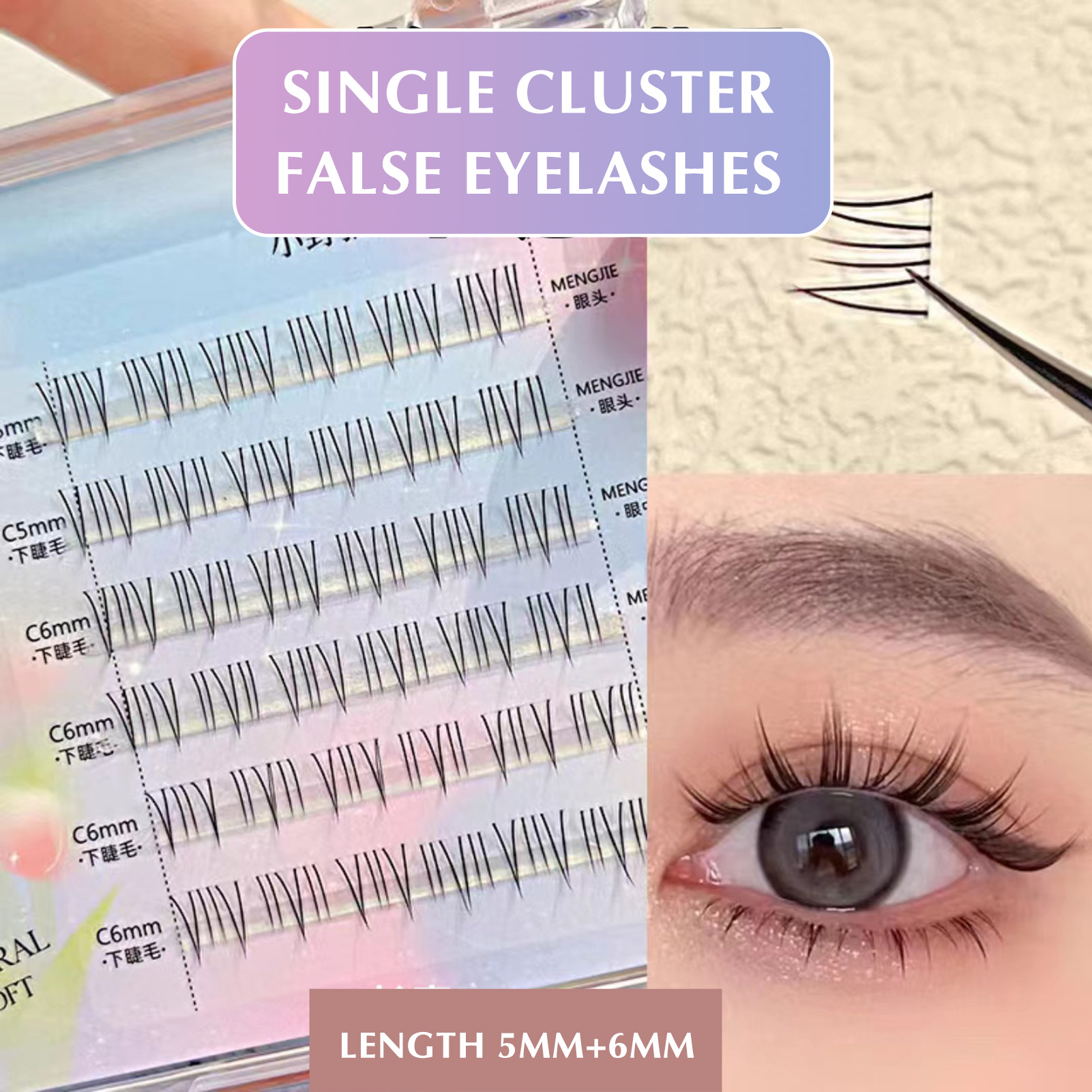 Korean Style Wide Stem Under E - Eyelash Extension Korean Style ulasan dan harga