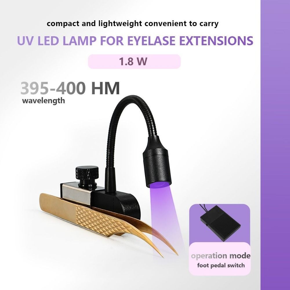 Portable UV Light for Lash Ext - Eyelash Extension Uv ulasan dan harga