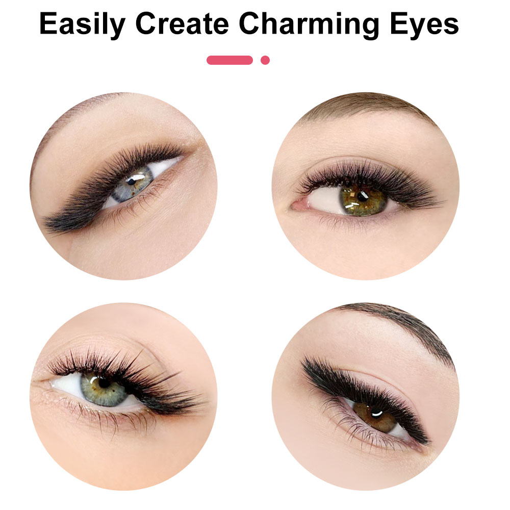 60pcs 30D C/D/L Curl Cluster E - Eyelash Extension Cat Eye ulasan dan harga
