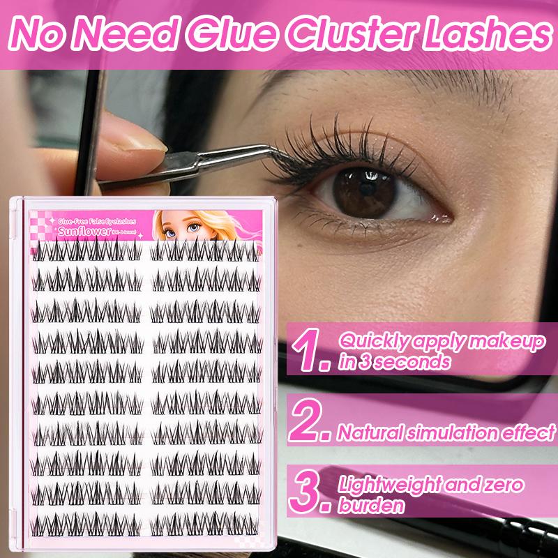 No-Glue False Eyelashes Korean - Eyelash Extension Korean Style ulasan dan harga