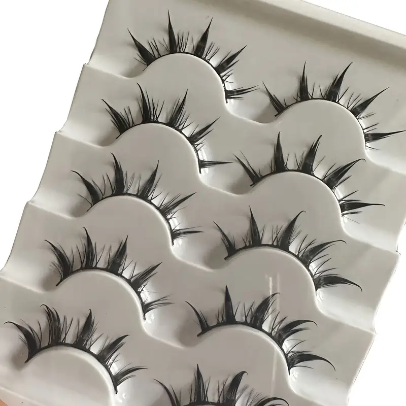 5 Pairs of Anime-Style False E - Eyelash Extension Anime Style ulasan dan harga