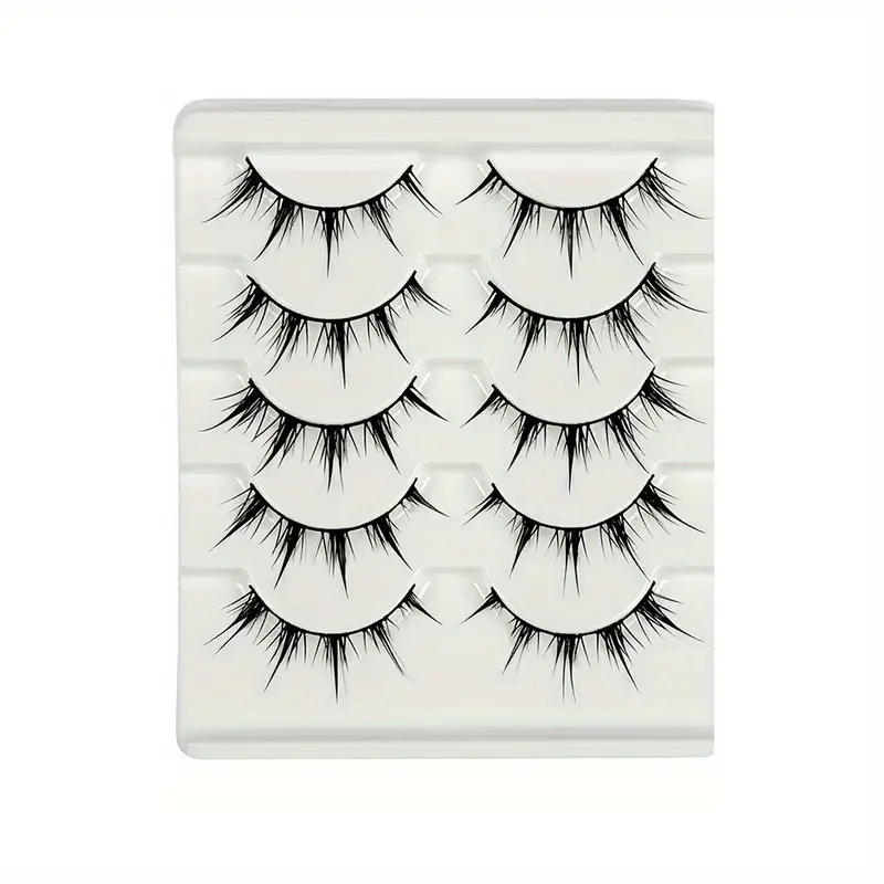 5 Pairs of Anime-Style False E - Eyelash Extension Anime Style ulasan dan harga