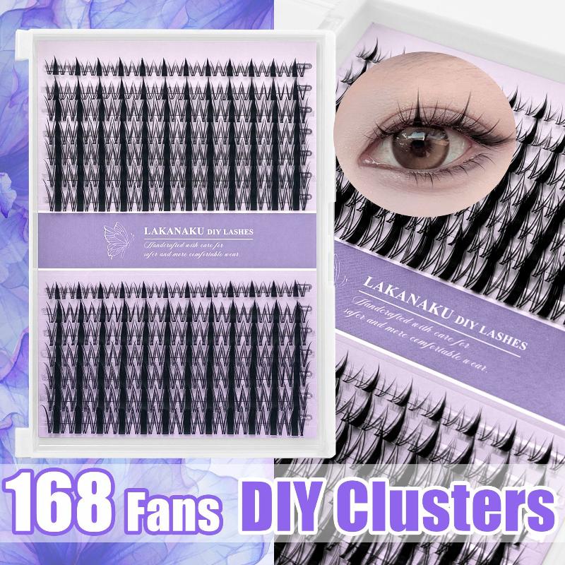 Natural Eyelashes Lashes Clust - Eyelash Extension Cluster ulasan dan harga