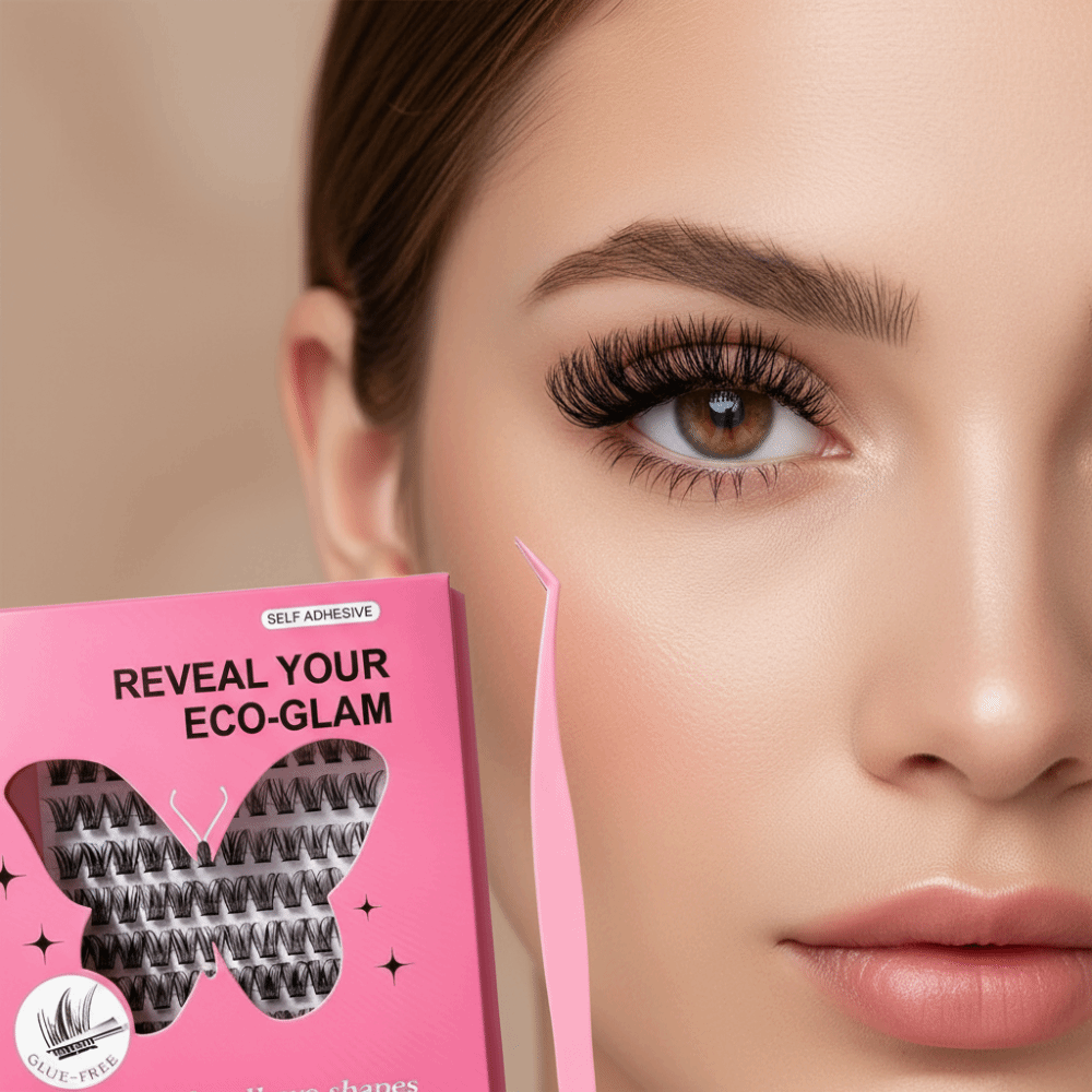 Natural Look DIY Lashes Extens - Eyelash Extension Cluster ulasan dan harga