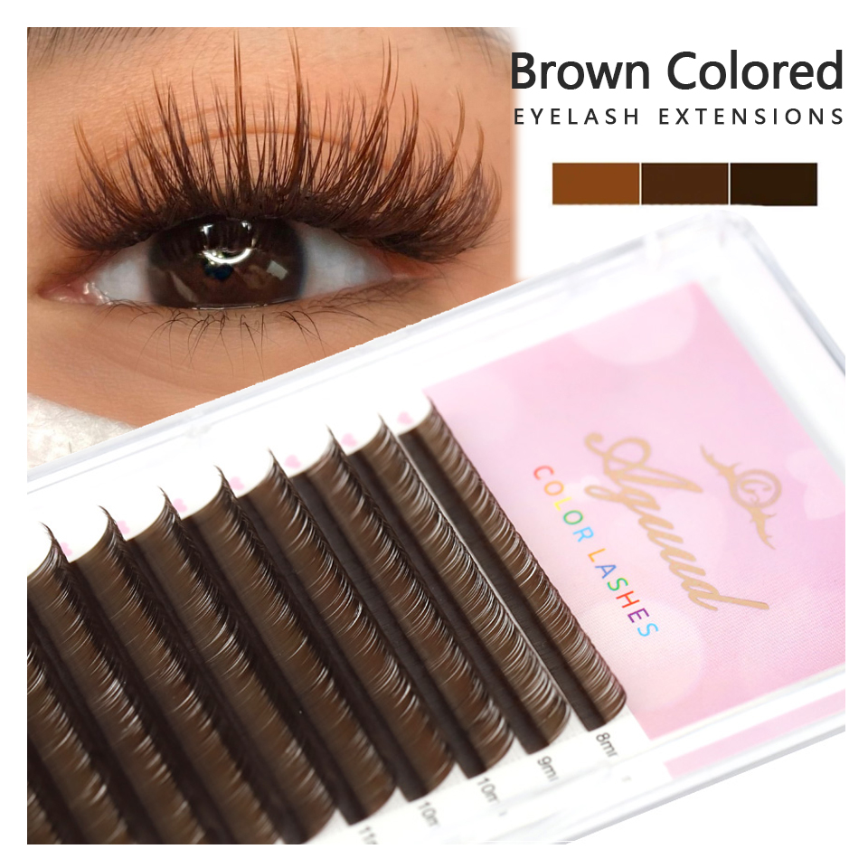Color Lash Purple Blue Brown G - Eyelash Extension Uv ulasan dan harga