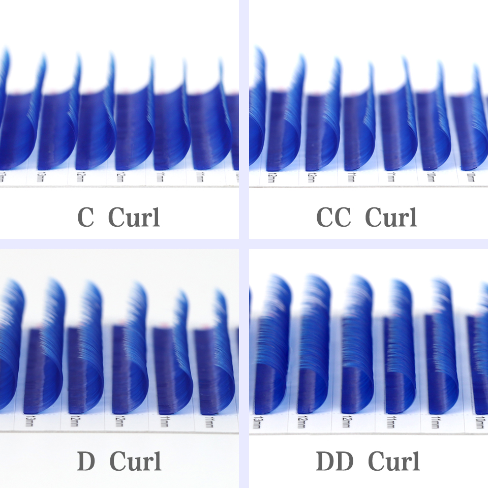 Color Lash Purple Blue Brown G - Eyelash Extension Uv ulasan dan harga