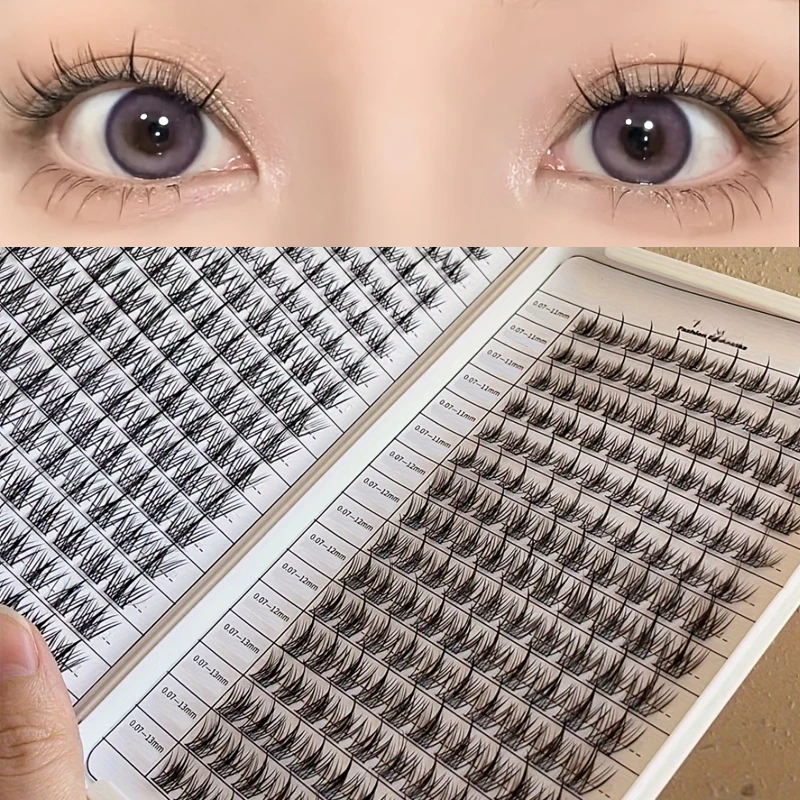 320 Cluster Eyelash Book DIY N - Eyelash Extension Anime Style ulasan dan harga