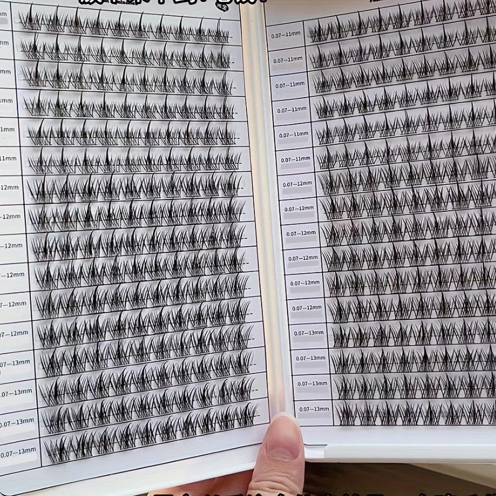 320 Cluster Eyelash Book DIY N - Eyelash Extension Anime Style ulasan dan harga