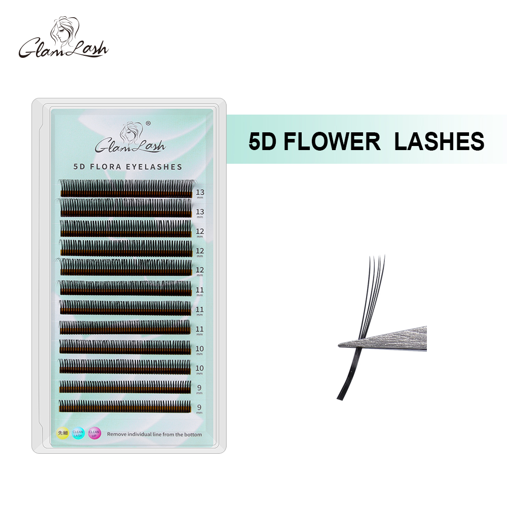 GLAMLASH 5D Flower Lashes Volu - Eyelash Extension Anime Style ulasan dan harga