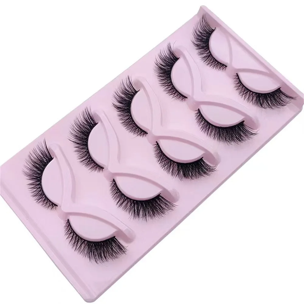 5 Pairs Cat Eye Lashes Wispy F - Eyelash Extension Cat Eye ulasan dan harga