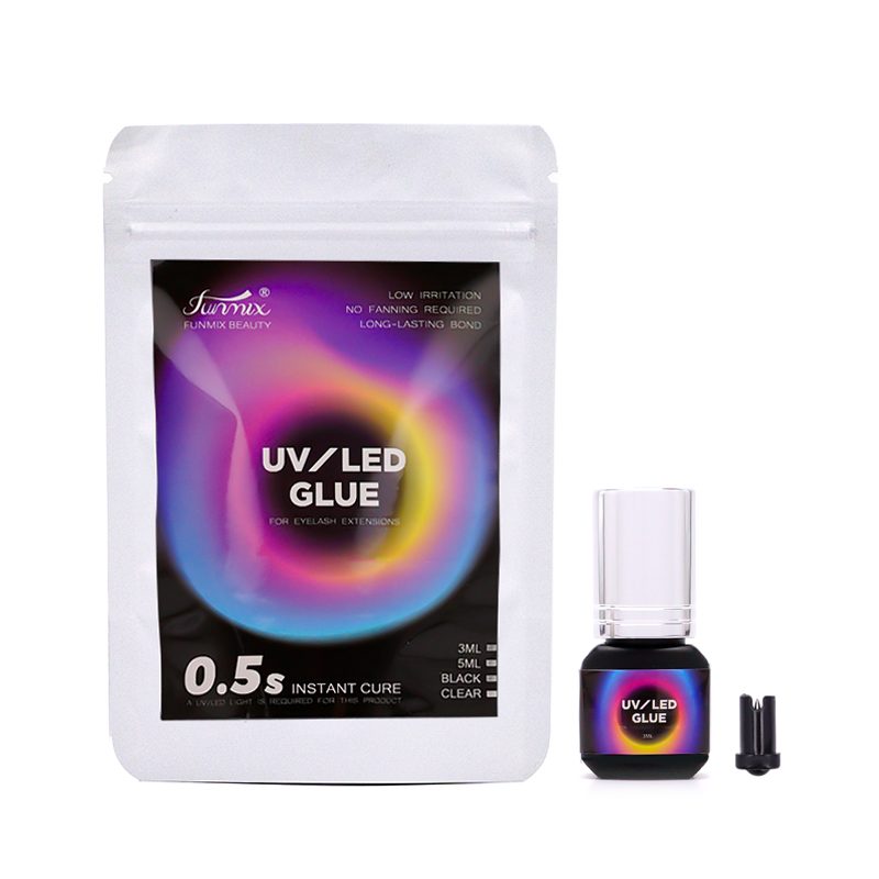 Funmix UV LED Lash Glue 3ml/5m - Eyelash Extension Uv ulasan dan harga