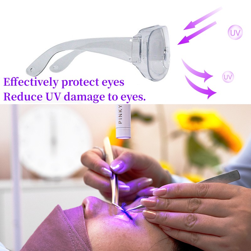 UV Protective Glasses For Fals - Eyelash Extension Uv ulasan dan harga